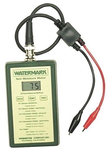 watermark digital soil moisture meter|irrometer moisture indicator.